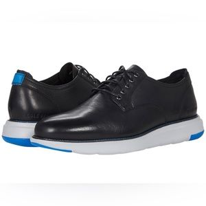 Cole Haan Grand Atlantic Black Leather Oxfords Shoes Sz 10.5 With Box